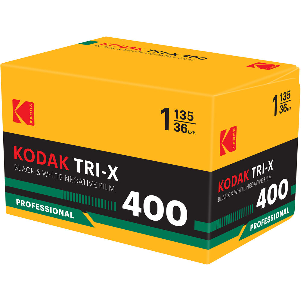 Kodak Professional Tri-X 400 Black and White Negative Film (35mm Roll Film, 36 Exposures)