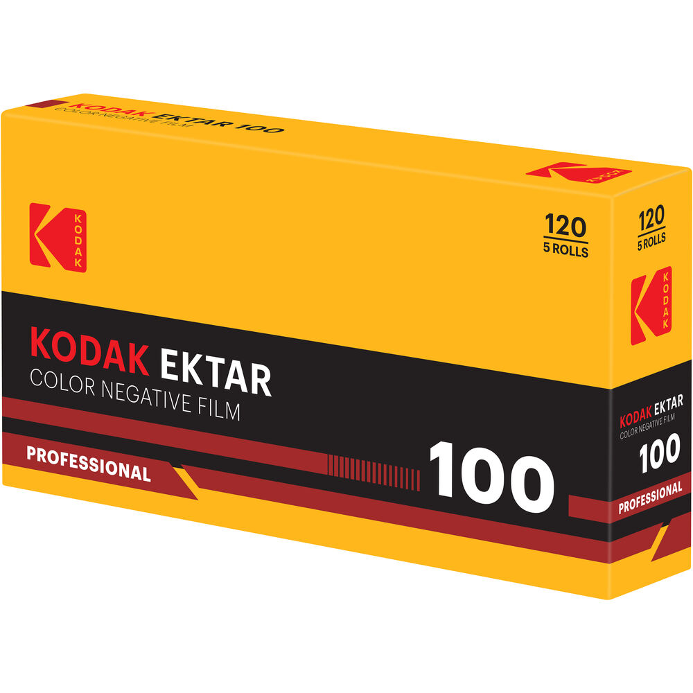 Kodak Professional Ektar 100 Color Negative Film (120 Roll Film, Pack-break single)