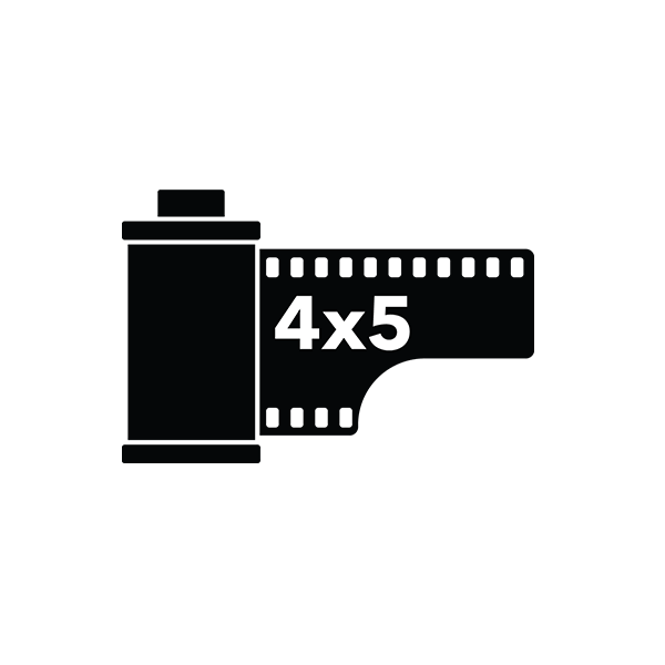 4x5 Film Processing