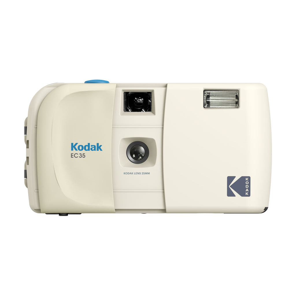 Kodak EC35 35mm Film Camera, Vanilla White