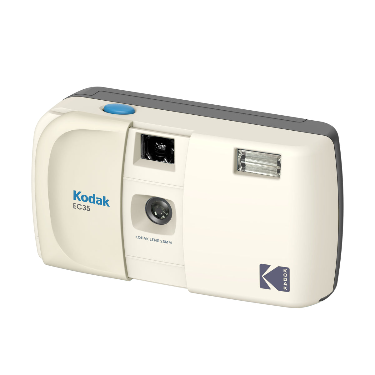 Kodak EC35 35mm Film Camera, Vanilla White