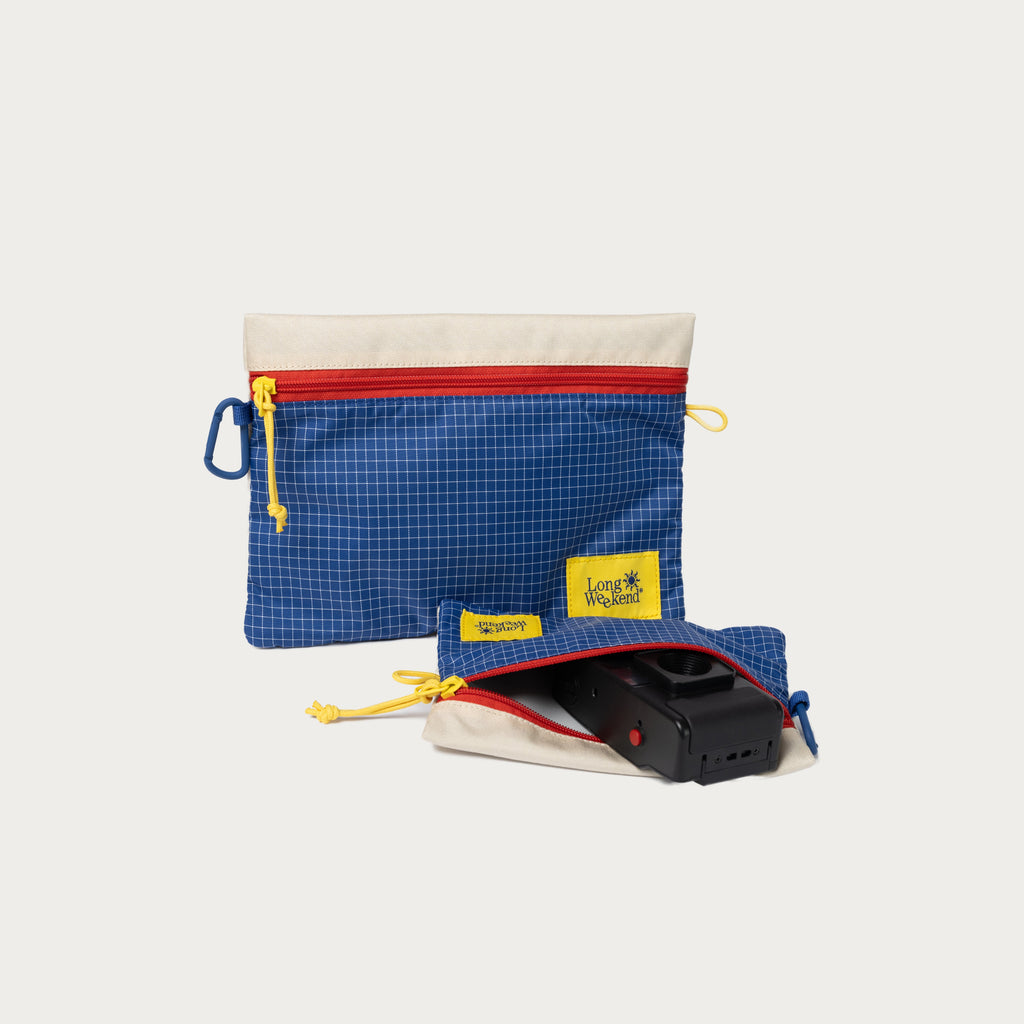 Moment Long Weekend Everyday Zip Pouch in Creme Multi