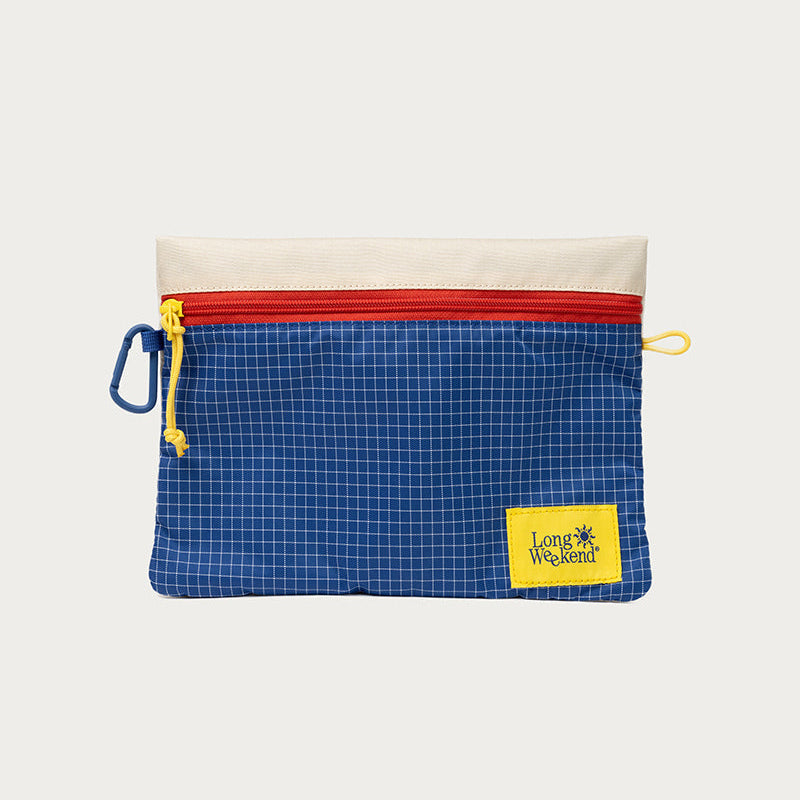 Moment Long Weekend Everyday Zip Pouch Large in Creme Multi