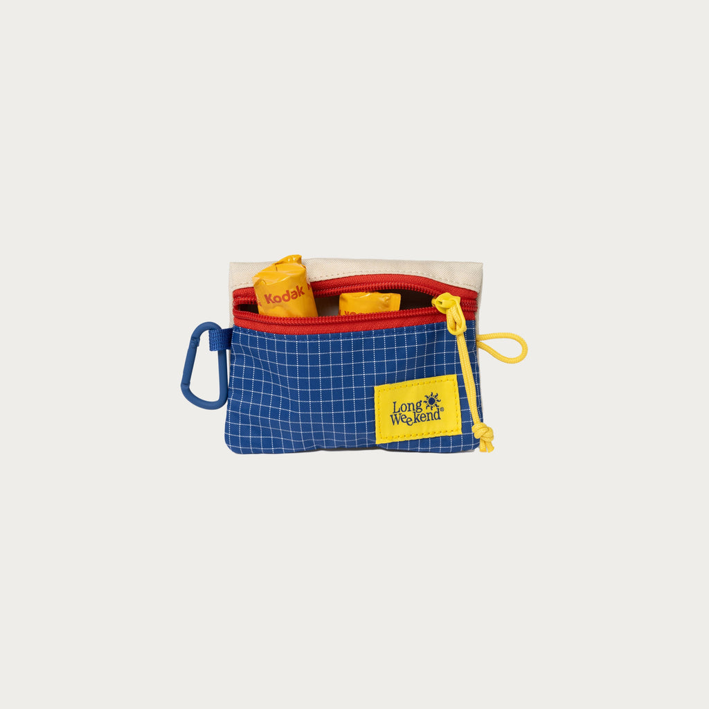 Moment Long Weekend Everyday Zip Pouch Small in Creme Multi