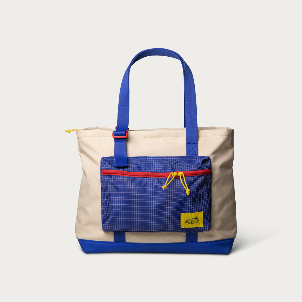 Moment Long Weekend Beacon Tote in Creme Multi