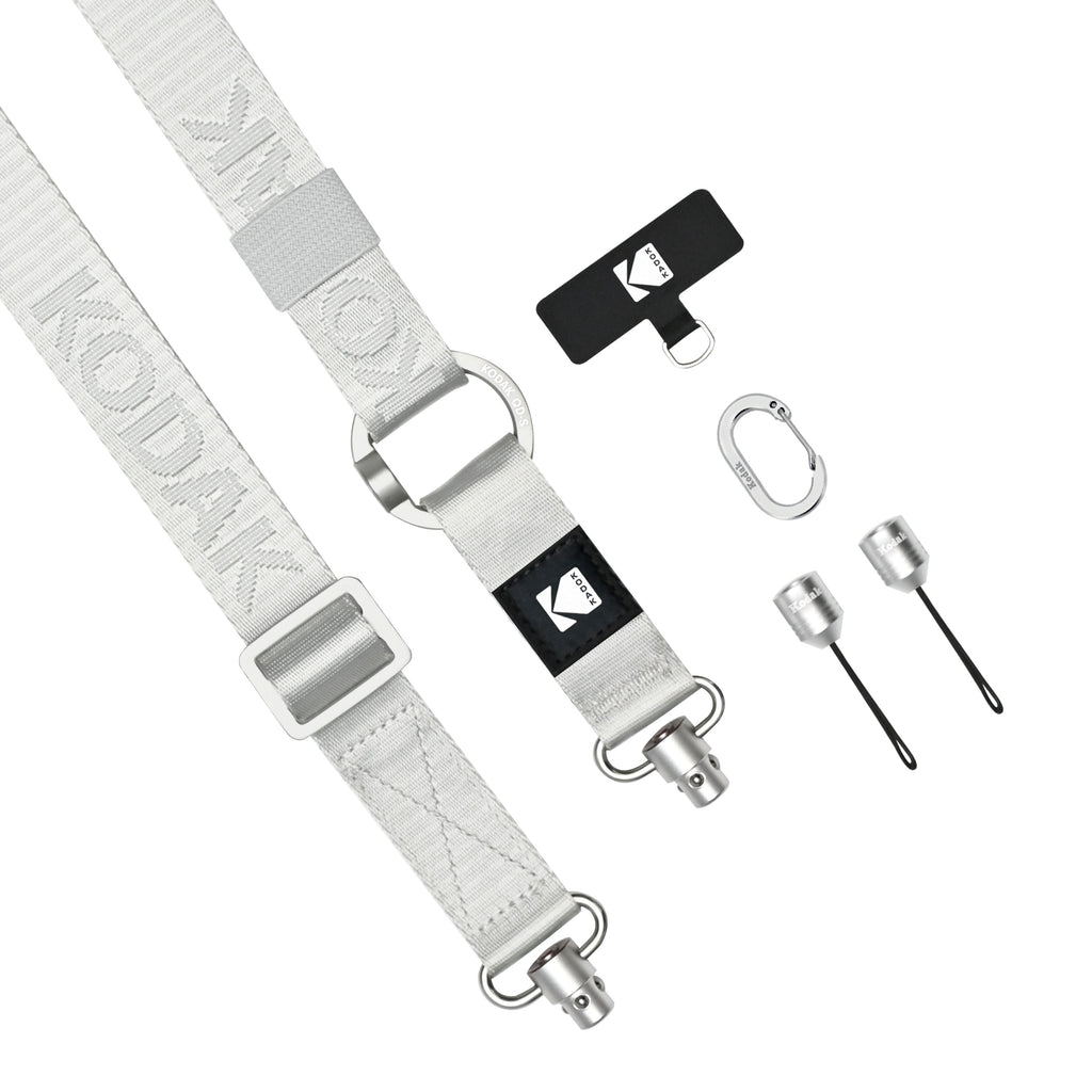 Kodak Multi-Purpose Camera Strap - Silver, detail